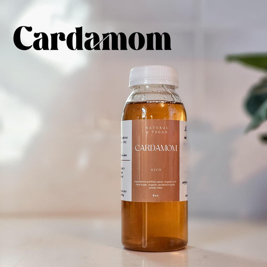 Cardamom Rich Syrup, Warm Spring, Bright, 8, 16 oz