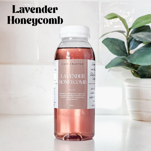 Lavender Honey Rich Syrup, Warm, Spring, 8 oz